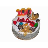 tort urodzinowy tort z logo firmy