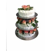 tort z żywymi kwiatami tort weselny (2)